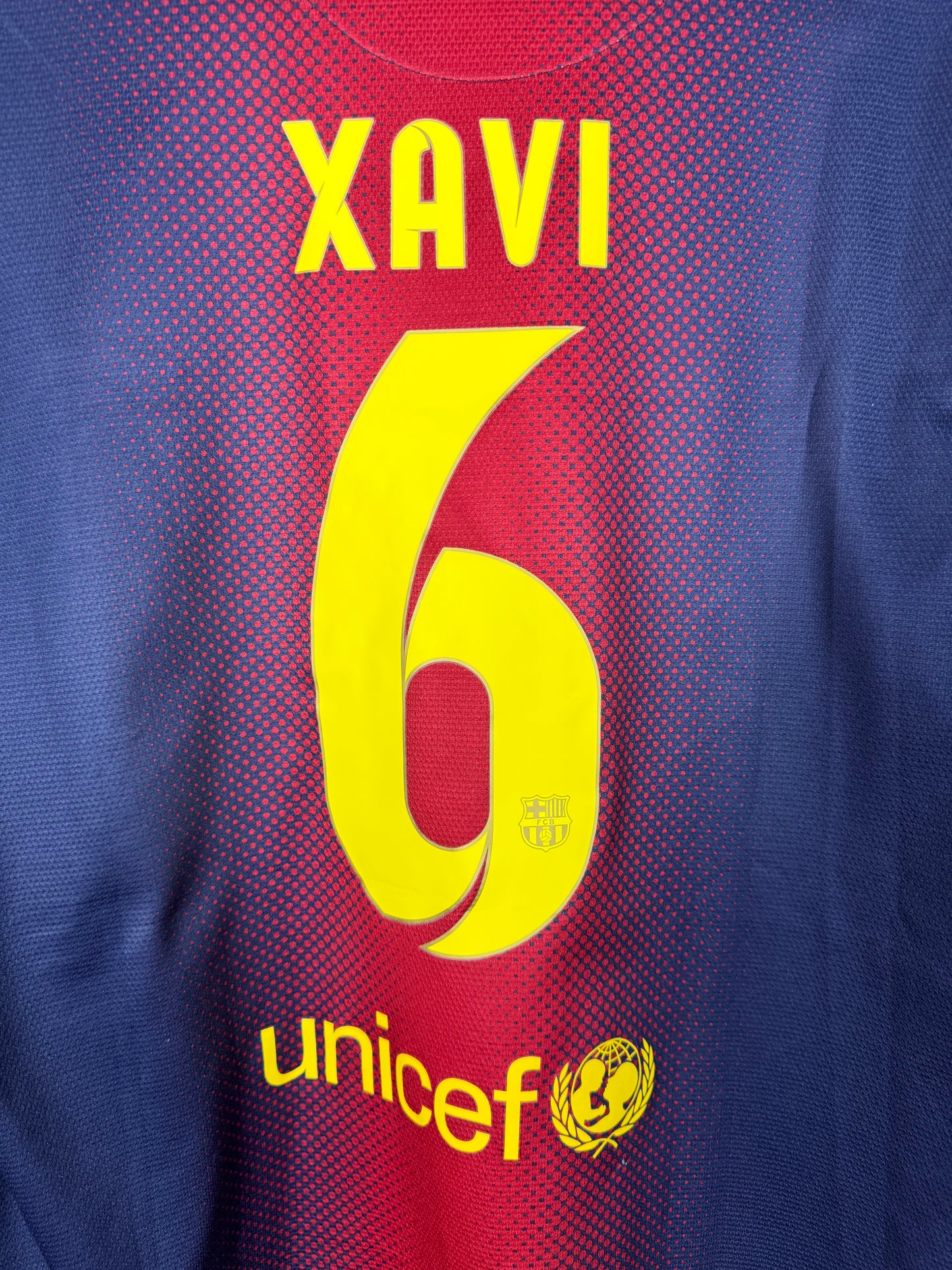 FC Barcelona Heim 12/13 L #6 Xavi