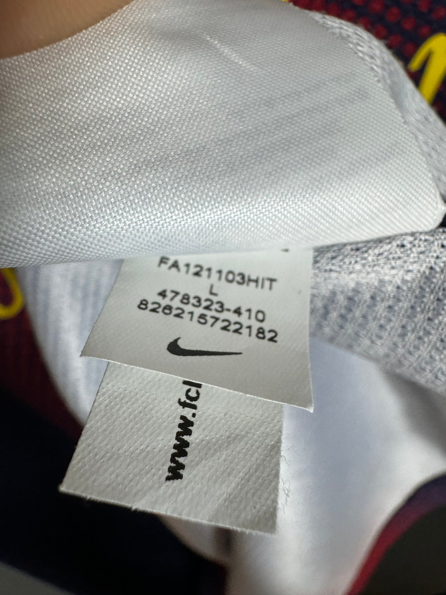 FC Barcelona Heim 12/13 L #6 Xavi