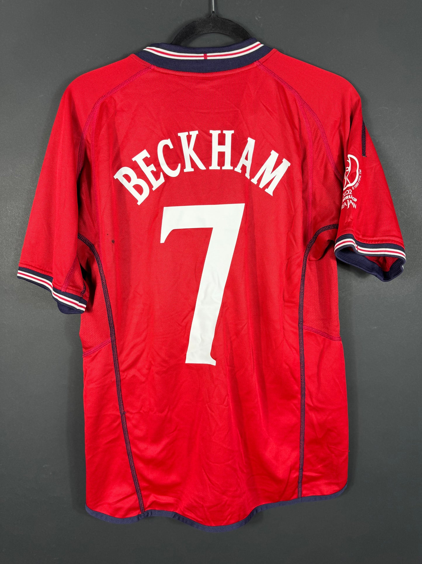 England Auswärts 2002 M #7 Beckham