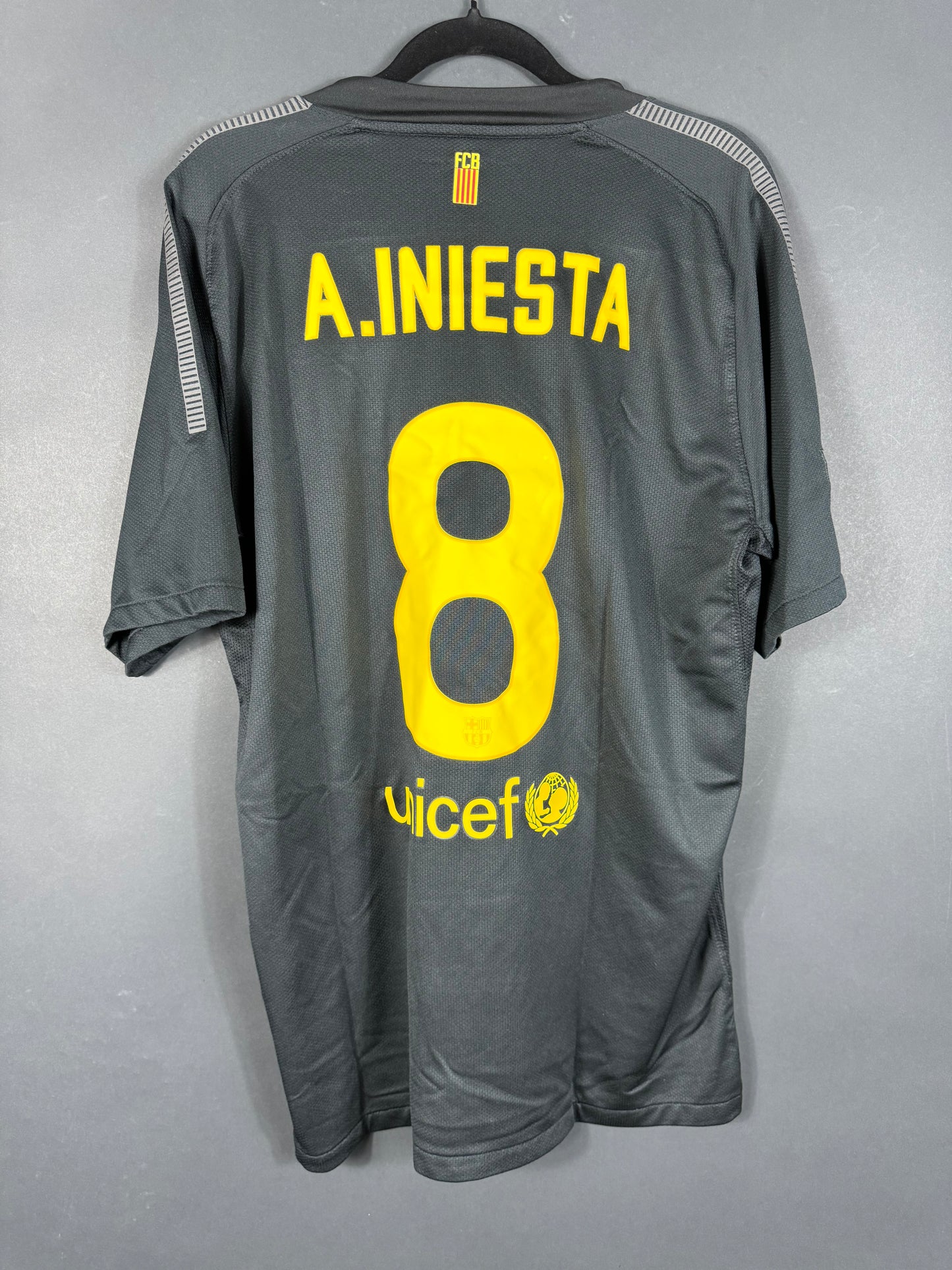 FC Barcelona Auswärts 11/12 L #8 Iniesta