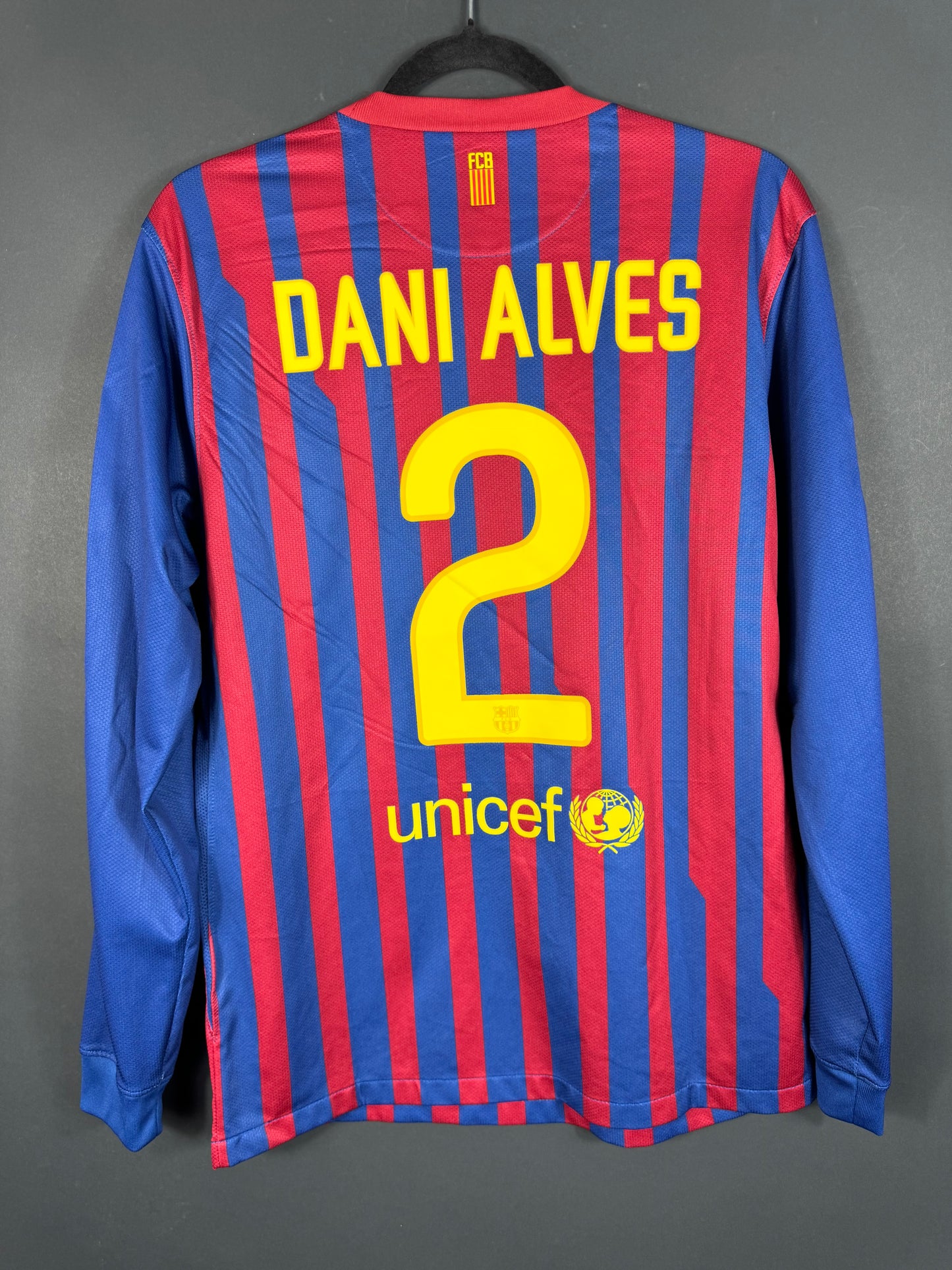 FC Barcelona Heim 11/12 M #2 Dani Alves