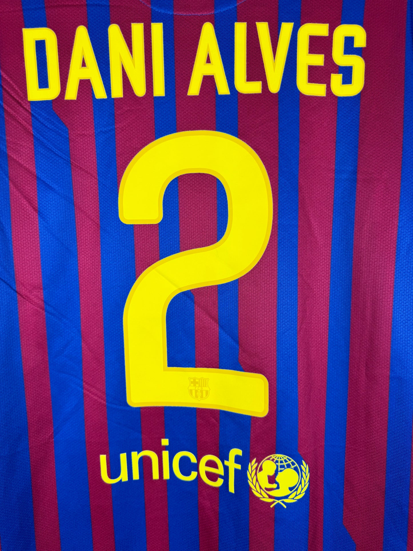 FC Barcelona Heim 11/12 M #2 Dani Alves