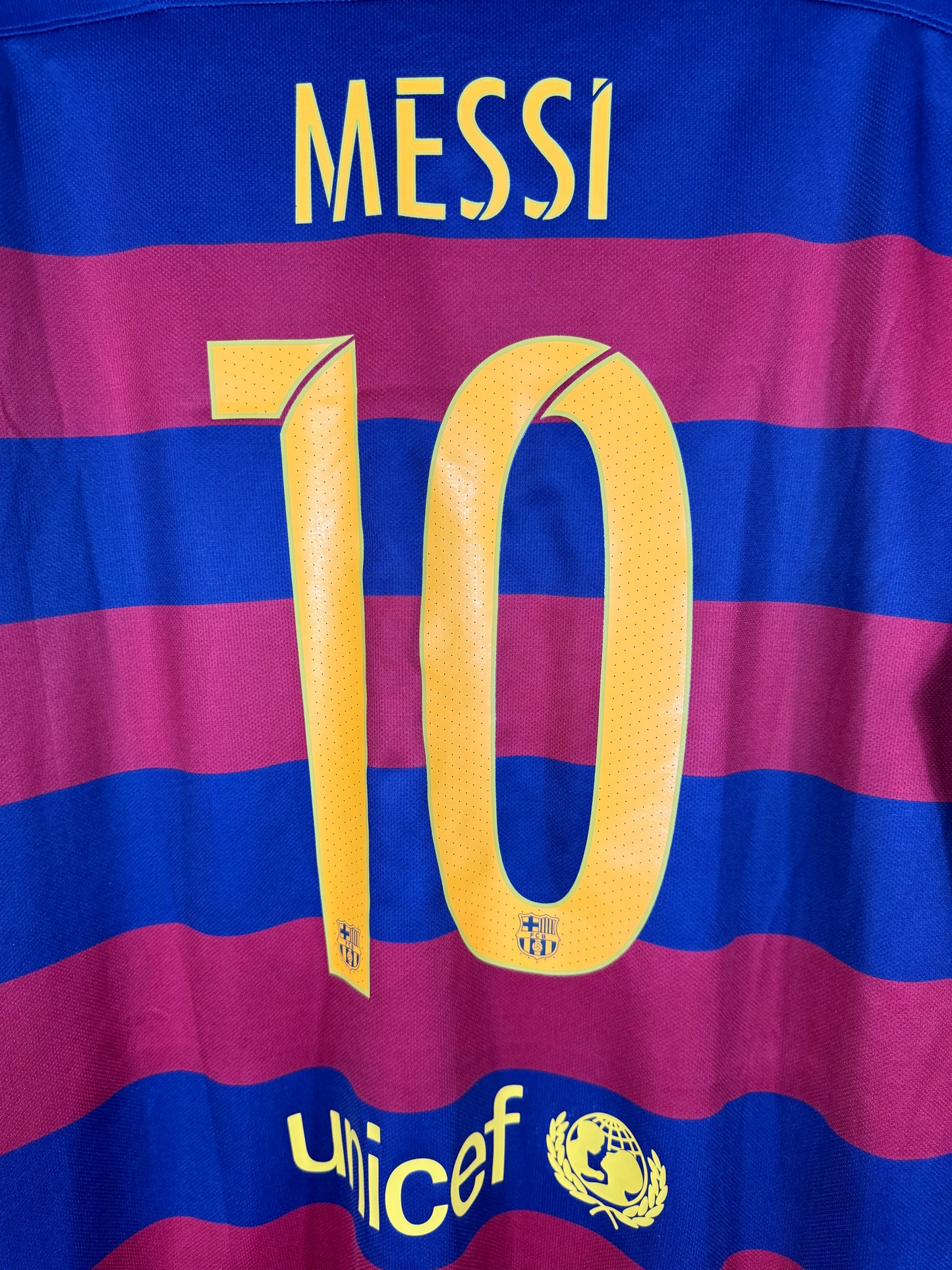 FC Barcelona Heim 15/16 XL #10 Messi