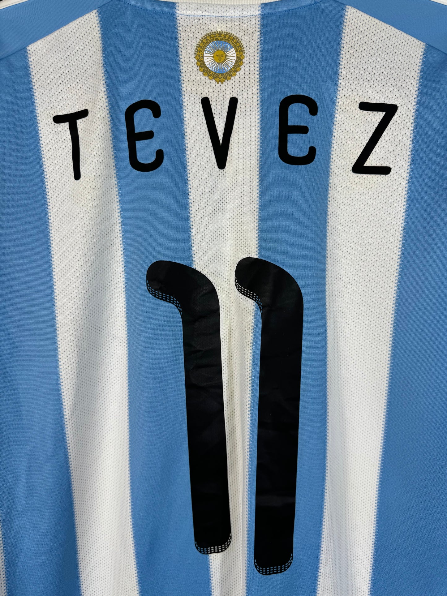 Argentinien Heim 2010 XL #11 Tevez