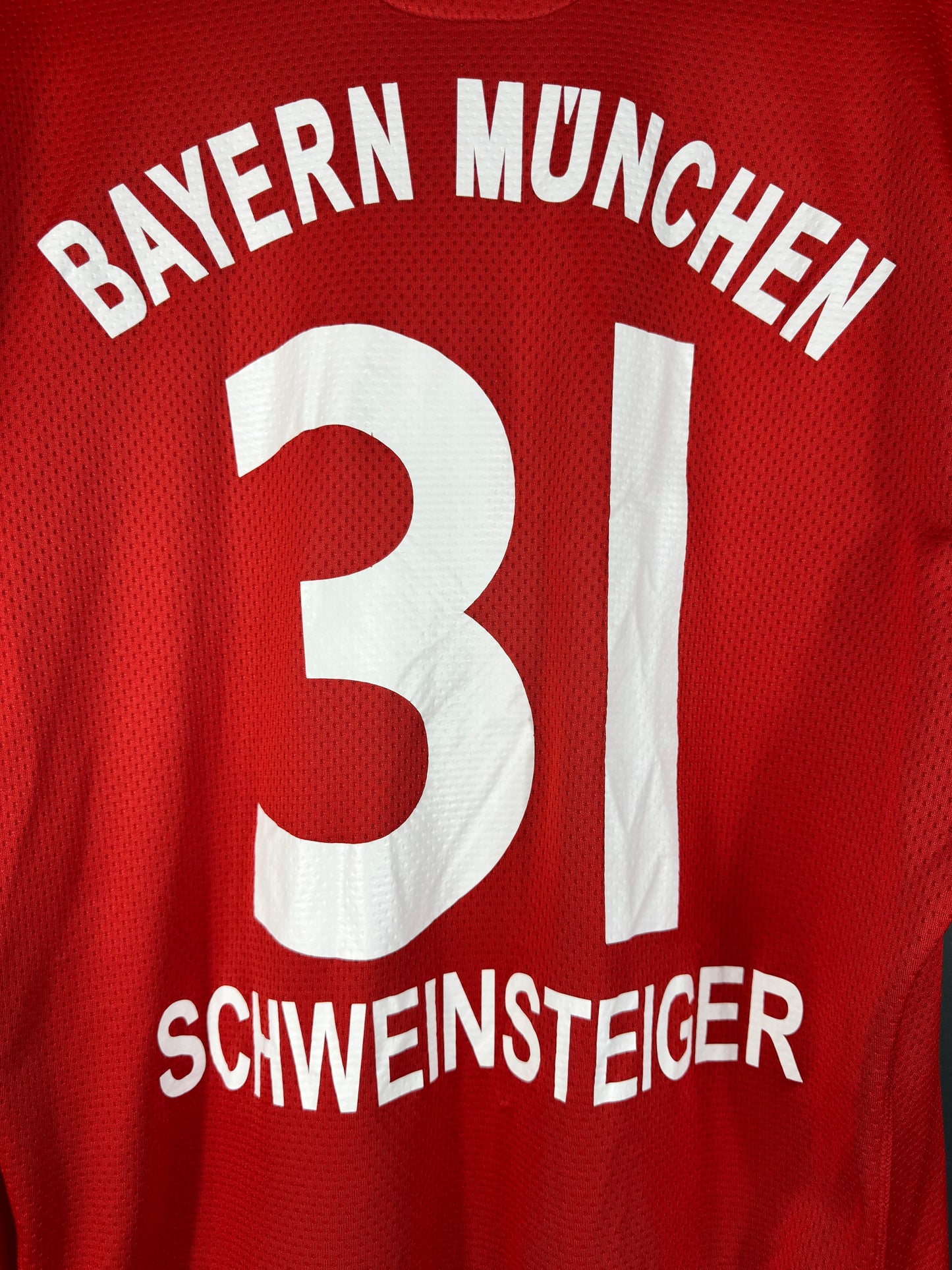 FC Bayern München Heim 09/10 L #31 Schweinsteiger