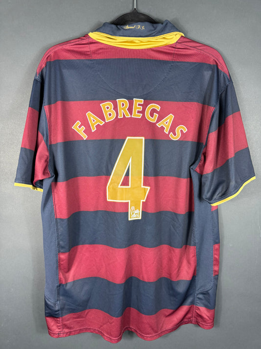 Arsenal Drittes 07/08 XL #4 Fabregas